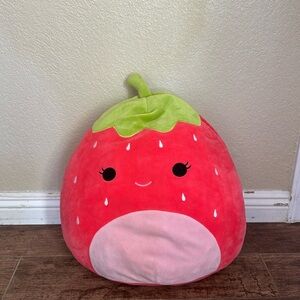 Squishmallow 🍓 Strawberry 🍓 Scarlet 16in plush